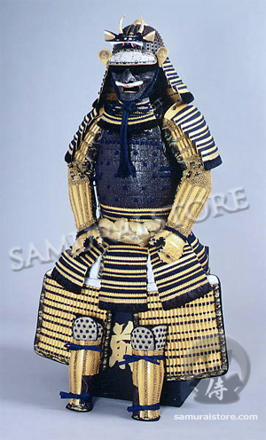 Samurai Shogun Dress-up Card board costume Kabuto From Japan 