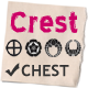 Crest Available on Chest