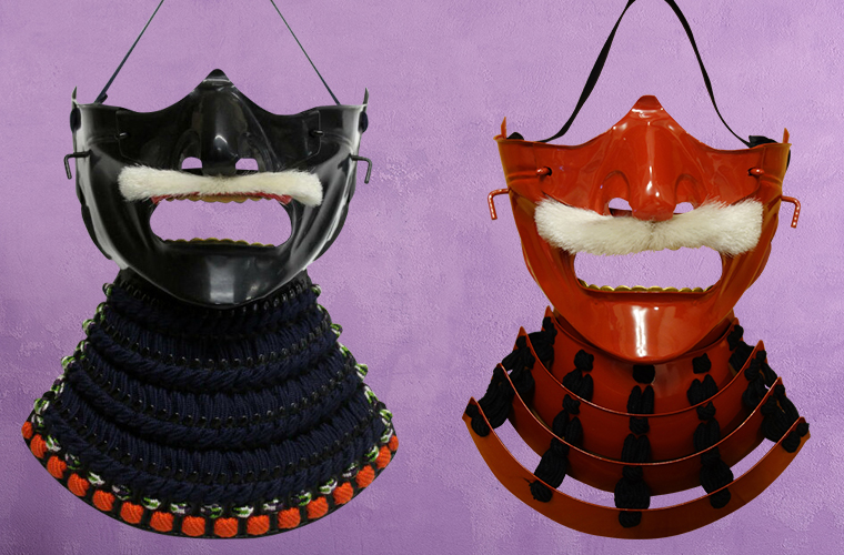 Samurai helmets